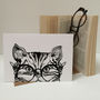 Specsy Lady Greeting Card, thumbnail 1 of 2