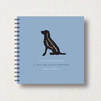 Personalised Labrador Retriever Lover's Book Or Album, 9 of 10