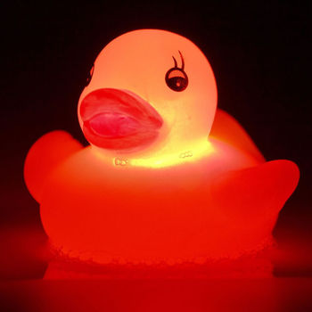 Colour Changing Light Up Mood Bath Duck, 9 of 9