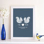 Personalised 'I'm Nuts About You' Couples Print, thumbnail 1 of 4