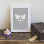 Personalised 'I'm Nuts About You' Couples Print, thumbnail 2 of 4