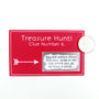 Personalised Treasure Hunt Scratch Card Game, thumbnail 1 of 2