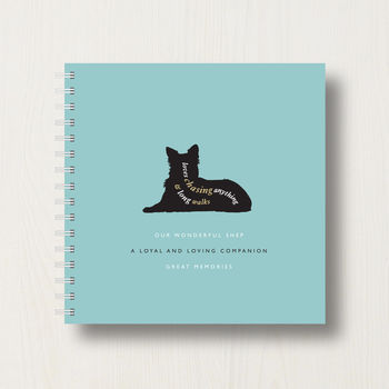 Personalised Border Collie Lover's Book Or Album, 10 of 10