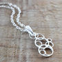 Sterling Silver Bubbles Necklace, thumbnail 1 of 5