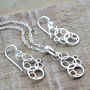 Sterling Silver Bubbles Necklace, thumbnail 2 of 5