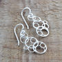 Sterling Silver Bubbles Necklace, thumbnail 3 of 5
