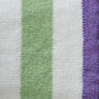 Luxury Stripy Scarf Knitting Kit, thumbnail 4 of 6