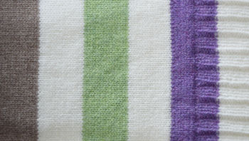 Luxury Stripy Scarf Knitting Kit, 4 of 6