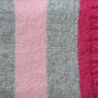 Luxury Stripy Scarf Knitting Kit, thumbnail 3 of 6