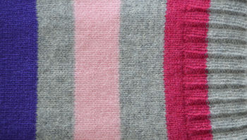 Luxury Stripy Scarf Knitting Kit, 3 of 6