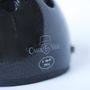 Black Twill Cap Cycle Helmet And Cover Unisex, thumbnail 6 of 6