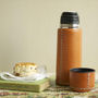 Leather Thermal Vacuum Flask, thumbnail 1 of 7