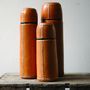 Leather Thermal Vacuum Flask, thumbnail 4 of 7