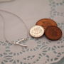Personalised Sterling Silver Wishbone Necklace, thumbnail 6 of 8