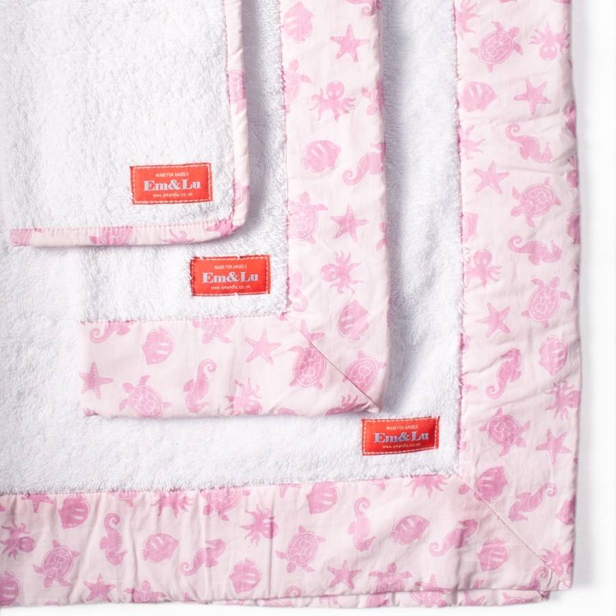 girls bath towels by em&lu | notonthehighstreet.com