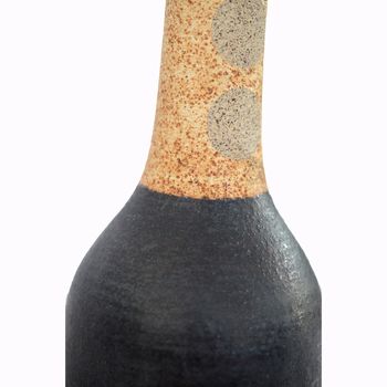 Dark Chancay Ceramic Sculptured Bottle, 4 of 5