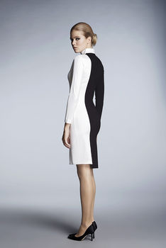 Day And Night Monochrome Jersey Dress, 3 of 4