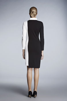 Day And Night Monochrome Jersey Dress, 4 of 4