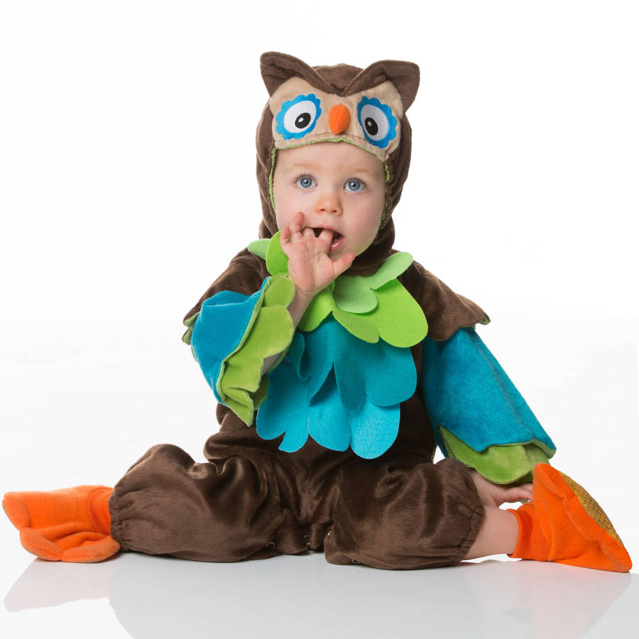 baby's owl dress up costume by time to dress up | notonthehighstreet.com