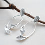 Silver Falling Leaves Jewellery Set, thumbnail 3 of 5