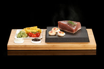 The Steak Plate And Sauces Set For The Perfect Sizzle, 3 of 6
