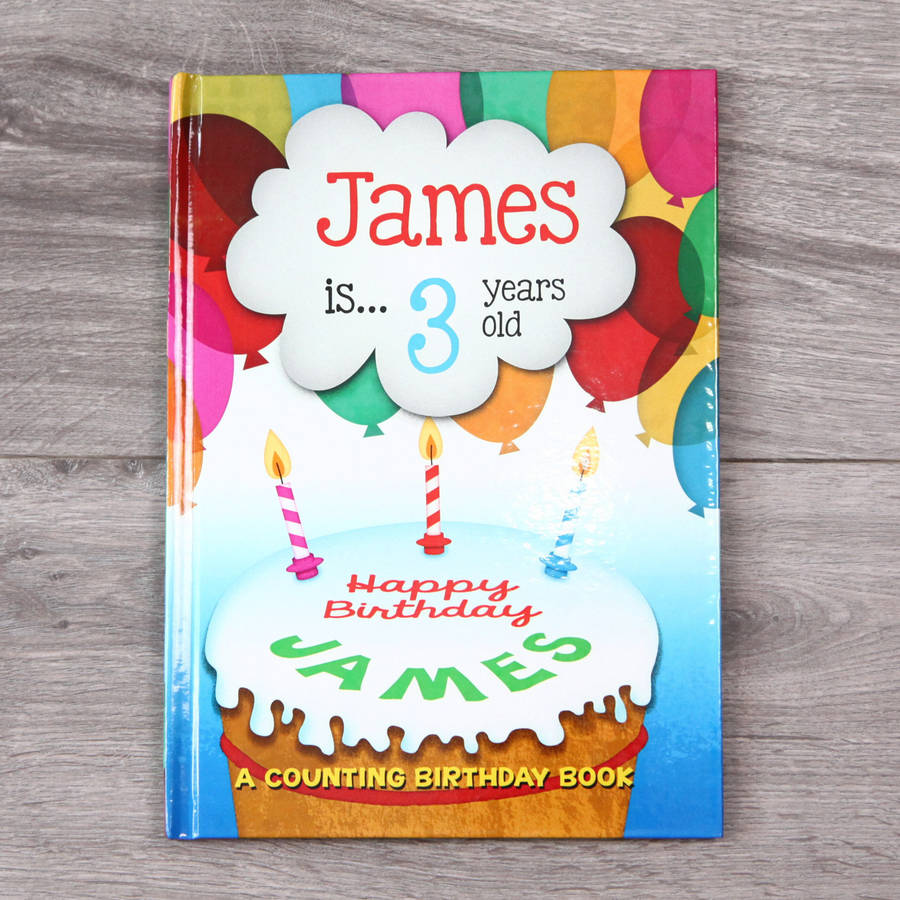 Personalised Birthday Book By My 1st Years | notonthehighstreet.com