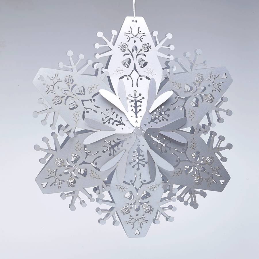 3 D Snowflake Lanterns By The Hanging Lantern Company ...