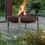 Steel Crate Fire Pit, thumbnail 1 of 12