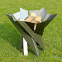 Phoenix Flower Steel Fire Pit, thumbnail 1 of 6