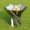 Phoenix Flower Steel Fire Pit