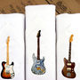 Box Of Three Men's Guitar Hankies, thumbnail 2 of 2