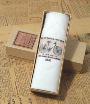 Men's Cotton Bicycle Handkerchief, 2 of 2