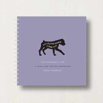Personalised Boxer Lover's Book Or Album, 10 of 10
