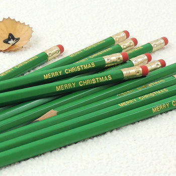12 Christmas Graphite Pencils, 3 of 7