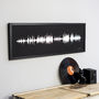Personalised Your Song Sound Wave Print, thumbnail 1 of 5