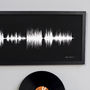Personalised Your Song Sound Wave Print, thumbnail 2 of 5