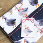 Organic Cotton Christmas Geese Tea Towel, thumbnail 5 of 10
