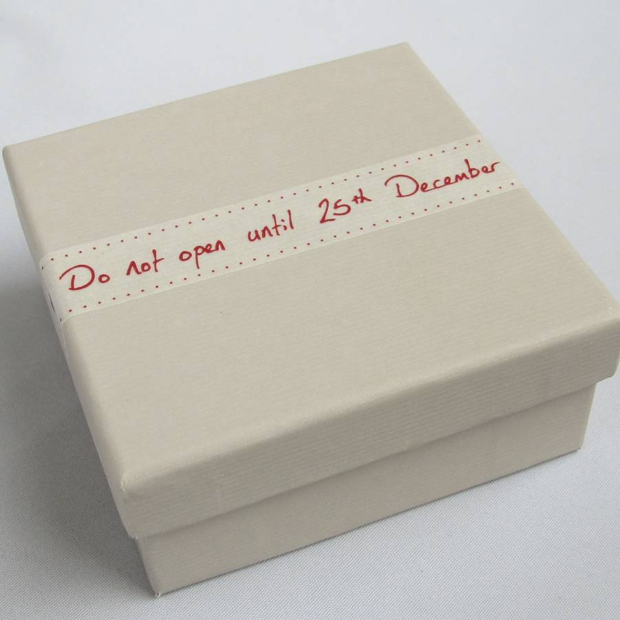 Gift sister box boxes themed 'Merry Christmas' Sister Filled Gift Box By Chapel Cards | notonthehighstreet.com