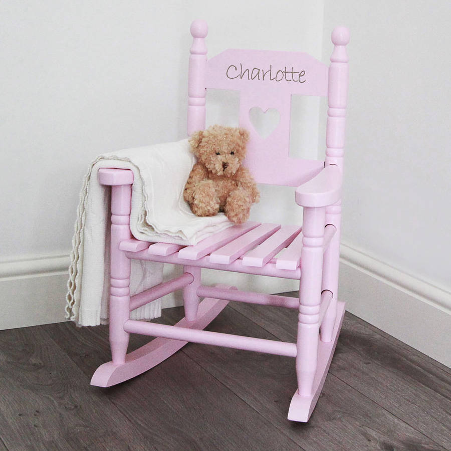 personalised child's rocking chair by my 1st years | notonthehighstreet.com