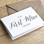 'To The First Man I Ever Loved' Wedding Day Card, thumbnail 2 of 2