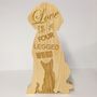Personalised Wooden Animal Quote Block, thumbnail 1 of 4