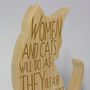 Personalised Wooden Animal Quote Block, thumbnail 4 of 4