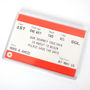 Train Ticket Save The Date Magnet, thumbnail 3 of 4