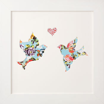 Love Doves Wedding Gift Artwork, 3 of 10