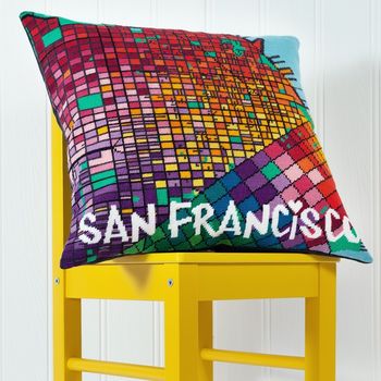 San Francisco City Map Tapestry Kit, 4 of 6