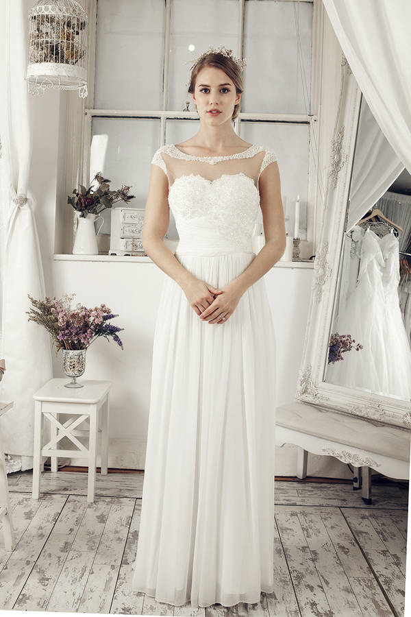 Floor Length Sweetheart Bridal Dress By Elliot Claire London