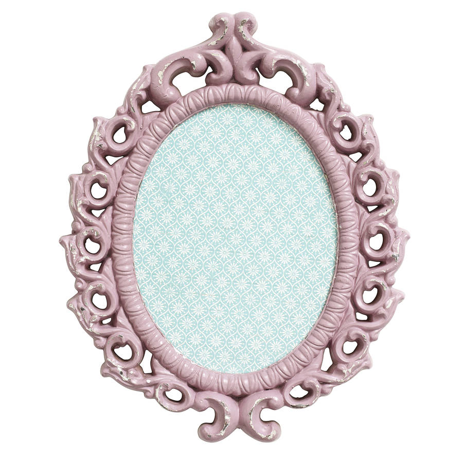 Distressed Pink Display Board By Out There Interiors