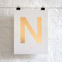 Individual Foil Letters, thumbnail 6 of 8