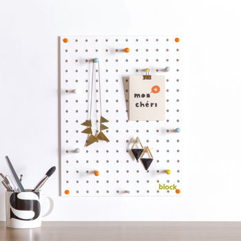 Small Pegboard With Wooden Pegs, 12 of 12