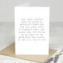'Father Of The Bride' Wedding Thank You Card, thumbnail 1 of 1